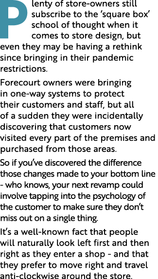 P lenty of store-owners still subscribe to the  square box  school of thought when it comes to store design, but even   