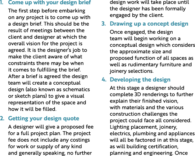 1  Come up with your design brief The first step before embarking on any project is to come up with a design brief  T   