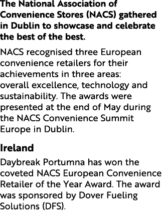 The National Association of Convenience Stores (NACS) gathered in Dublin to showcase and celebrate the best of the be...