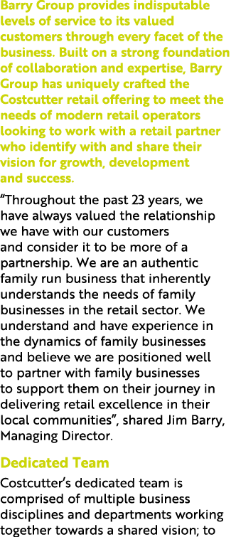 Barry Group provides indisputable levels of service to its valued customers through every facet of the business. Buil...