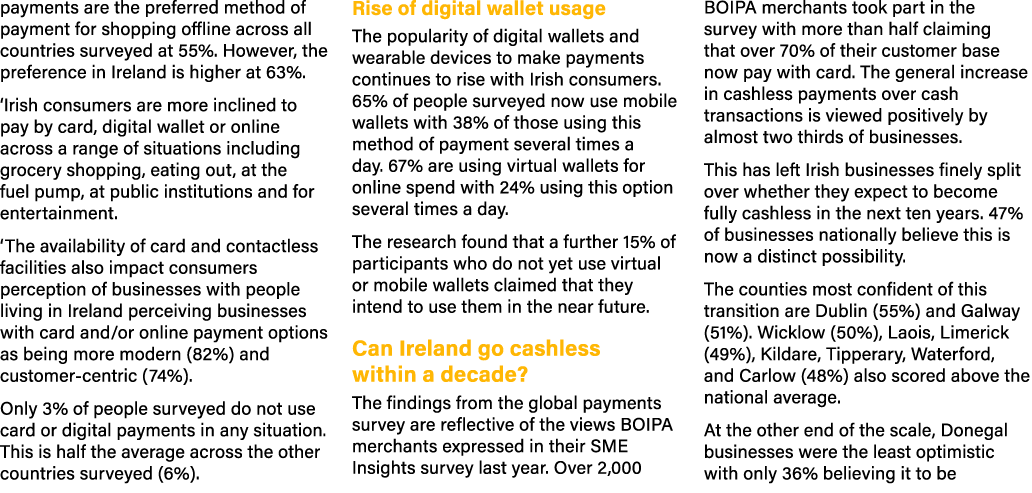 payments are the preferred method of payment for shopping offline across all countries surveyed at 55%. However, the ...