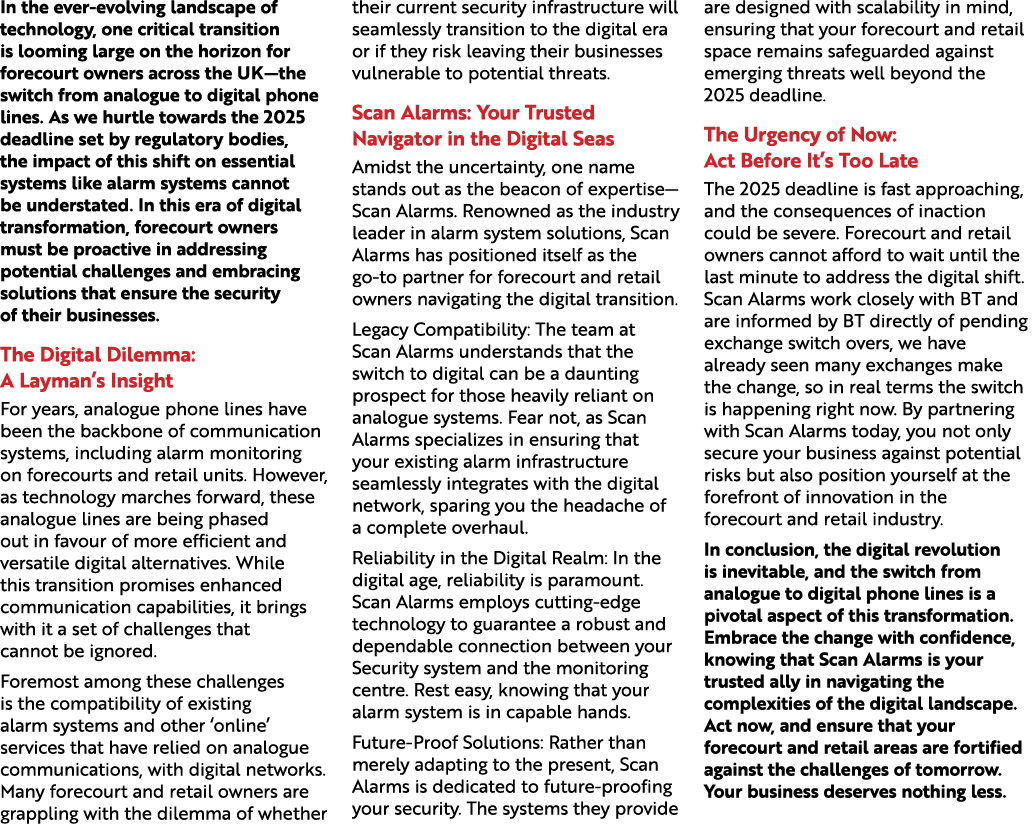 In the ever evolving landscape of technology, one critical transition is looming large on the horizon for forecourt o...