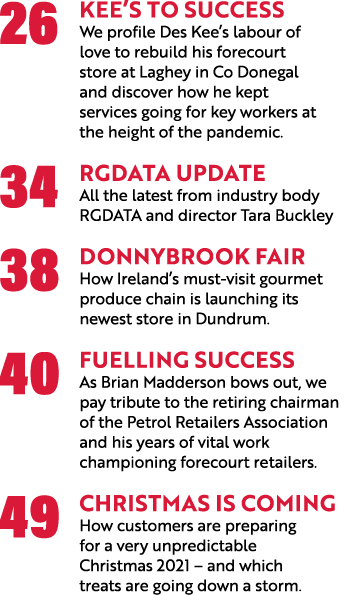 26 Kee s to success We profile Des Kee s labour of love to rebuild his forecourt store at Laghey in Co Donegal and di   