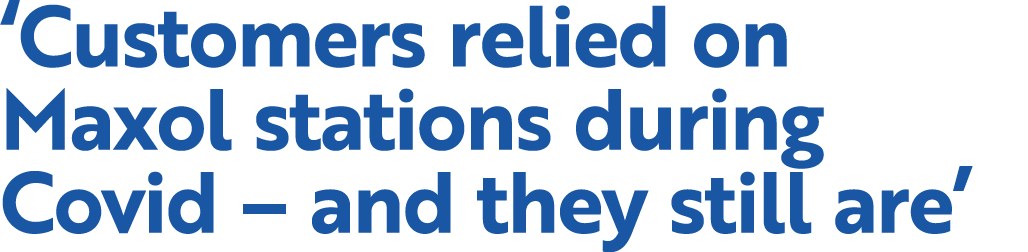  Customers relied on Maxol stations during Covid   and they still are 