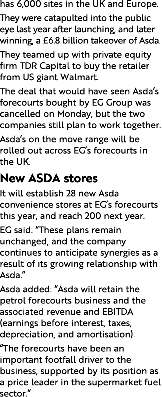 has 6,000 sites in the UK and Europe  They were catapulted into the public eye last year after launching, and later w   
