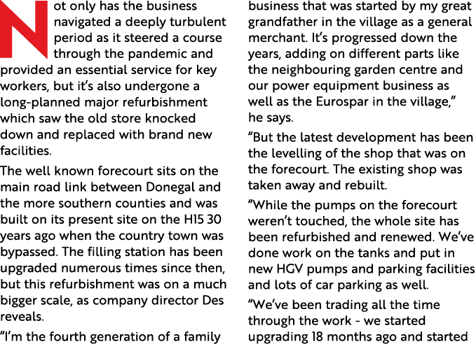 Not only has the business navigated a deeply turbulent period as it steered a course through the pandemic and provide   