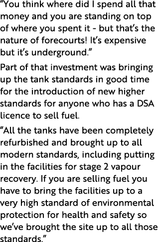  You think where did I spend all that money and you are standing on top of where you spent it - but that s the nature   
