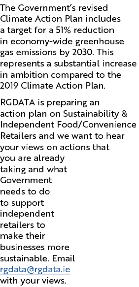 The Government s revised Climate Action Plan includes a target for a 51% reduction in economy-wide greenhouse gas emi   