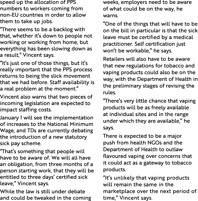 speed up the allocation of PPS numbers to workers coming from non-EU countries in order to allow them to take up jobs   