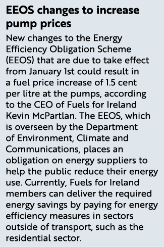 EEOS changes to increase pump prices New changes to the Energy Efficiency Obligation Scheme (EEOS) that are due to ta...
