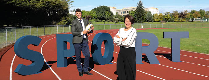 The 2021 Texaco Support for Sport initiative is now open to sports clubs across the 26-counties, with a gross fund of  130,000 being set aside for distribution to sports clubs on a twenty-six, county-by-county basis, with successful applicants receiving  5,000 in each case   Pictured at the launch is former Irish rugby international, broadcaster and Texaco Support for Sport ambassador, Donncha O Callaghan with Marketing Manager for the Texaco brand, Bronagh Carron  
