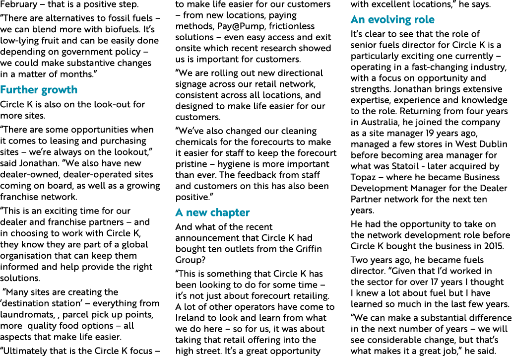 February   that is a positive step   There are alternatives to fossil fuels   we can blend more with biofuels  It s l   