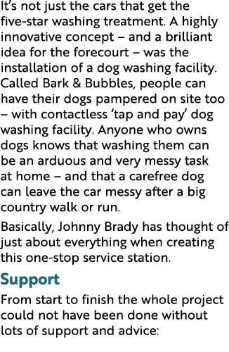 It s not just the cars that get the five-star washing treatment  A highly innovative concept   and a brilliant idea f   