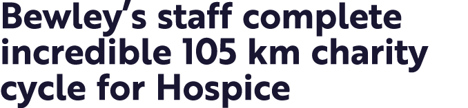 Bewley s staff complete incredible 105 km charity cycle for Hospice
