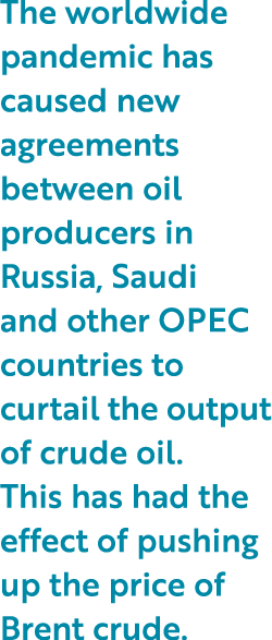 The worldwide pandemic has caused new agreements between oil producers in Russia, Saudi and other OPEC countries to c   