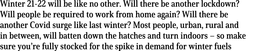 Winter 21-22 will be like no other  Will there be another lockdown  Will people be required to work from home again     