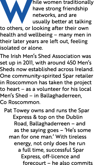 While women traditionally have strong friendship networks, and are usually better at talking to others, or looking af   