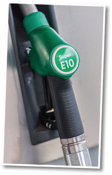 german gas station super e10 fuel