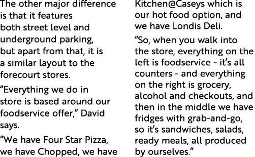 The other major difference is that it features both street level and underground parking, but apart from that, it is ...