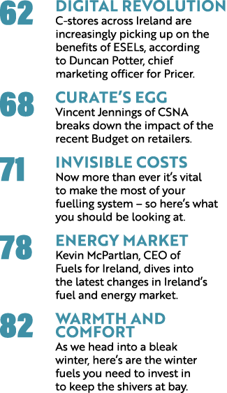 62 Digital revolution C-stores across Ireland are increasingly picking up on the benefits of ESELs, according to Dunc...