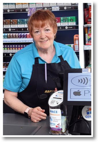19-8-2022: pictured at the opening of the newly renovated Harrington's MACE Store in Ardgroom, West Cork on Friday. Photo: Don MacMonagle repro free photo from MACE