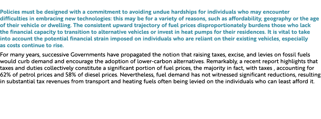 Policies must be designed with a commitment to avoiding undue hardships for individuals who may encounter difficulti...