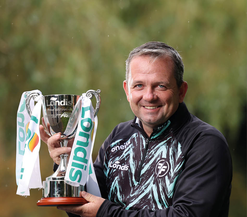 18/10/23 ***NO REPRO FEE*** Ireland’s Fittest Family will make its return to RT One on Sunday, October 29th, proudly sponsored by leading community retailer, Londis. Now in its 11th season, veteran coach and co-creator of the hit television show, Davy Fitzgerald was in Dublin today (Wednesday) to tease the most competitive season so far. Pic: Marc O'Sullivan