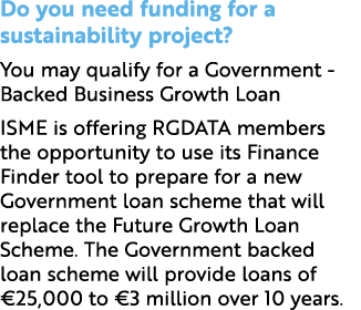 Do you need funding for a sustainability project? You may qualify for a Government Backed Business Growth Loan ISME i...