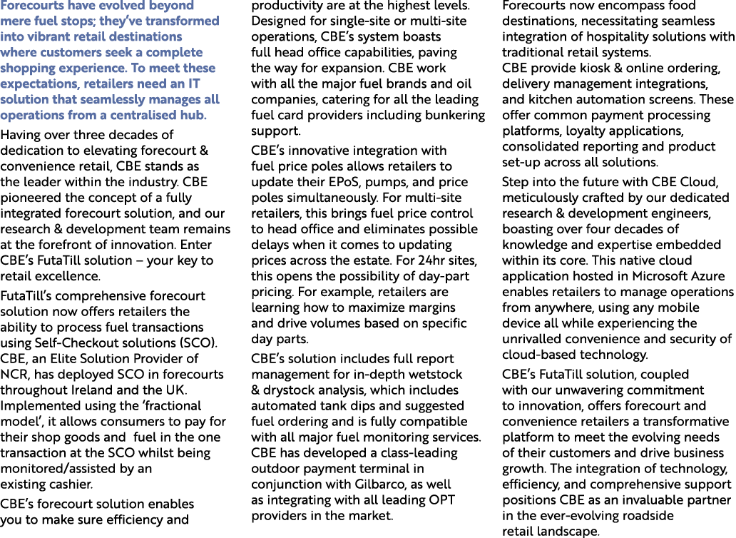 Forecourts have evolved beyond mere fuel stops; they’ve transformed into vibrant retail destinations where customers ...