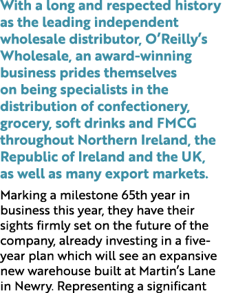 With a long and respected history as the leading independent wholesale distributor, O’Reilly’s Wholesale, an award wi...