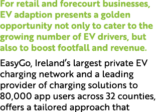 For retail and forecourt businesses, EV adaption presents a golden opportunity not only to cater to the growing numbe...