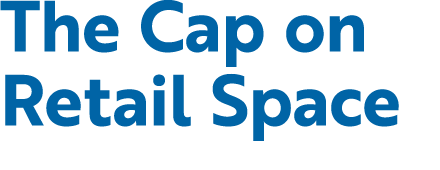 The Cap on Retail Space