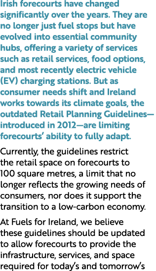 Irish forecourts have changed significantly over the years. They are no longer just fuel stops but have evolved into ...