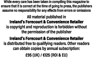 While every care has been taken in compiling this magazine to ensure that it is correct at the time of going to press...