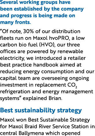 Several working groups have been established by the company and progress is being made on many fronts. “Of note, 30% ...