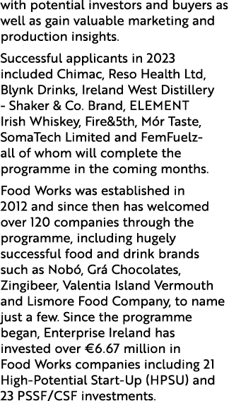 with potential investors and buyers as well as gain valuable marketing and production insights. Successful applicants...