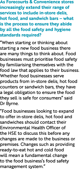 As Forecourts & Convenience stores increasingly extend their range of services to include in store delis, hot food, a...
