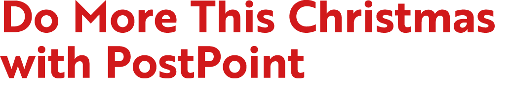 Do More This Christmas with PostPoint