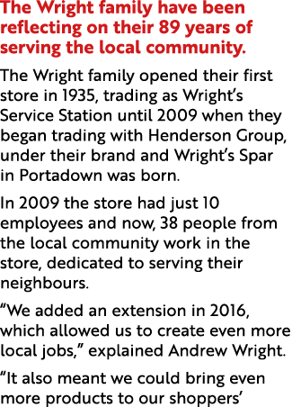 The Wright family have been reflecting on their 89 years of serving the local community. The Wright family opened the...