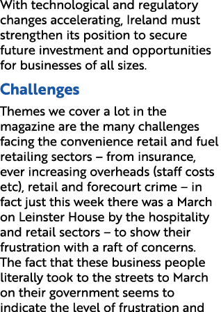 With technological and regulatory changes accelerating, Ireland must strengthen its position to secure future investm...
