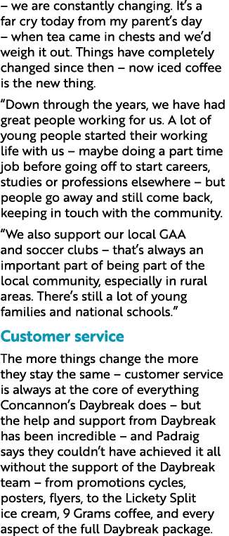 – we are constantly changing. It’s a far cry today from my parent’s day – when tea came in chests and we’d weigh it o...