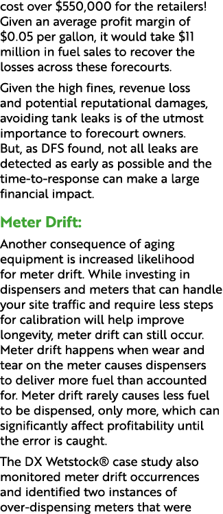 cost over $550,000 for the retailers! Given an average profit margin of $0.05 per gallon, it would take $11 million i...