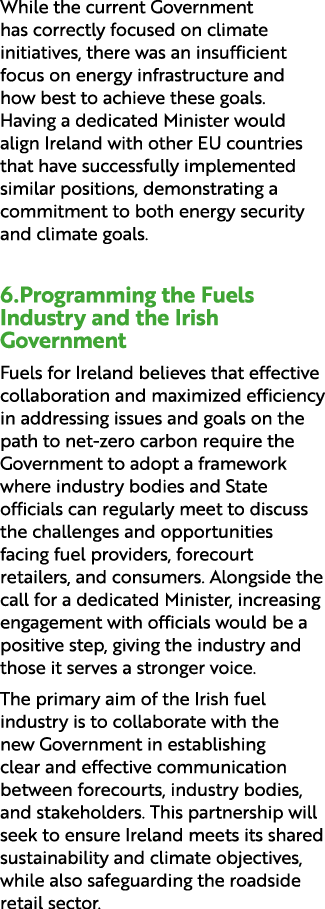 While the current Government has correctly focused on climate initiatives, there was an insufficient focus on energy ...