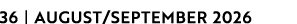 36 | AUGUST/SEPTEMBER 2026