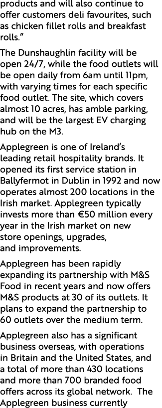 products and will also continue to offer customers deli favourites, such as chicken fillet rolls and breakfast rolls....