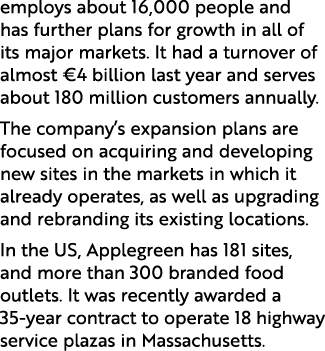 employs about 16,000 people and has further plans for growth in all of its major markets. It had a turnover of almost...