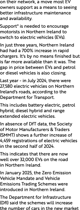 on their network, a move most EV owners support as a means to seeing better infrastructure maintenance and availabili...