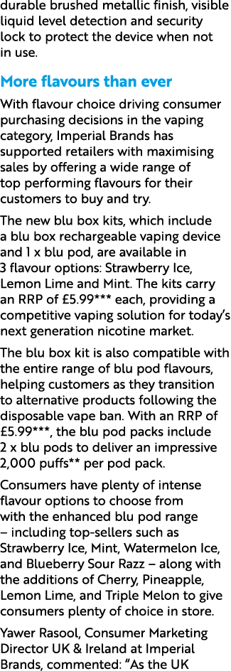 durable brushed metallic finish, visible liquid level detection and security lock to protect the device when not in u...