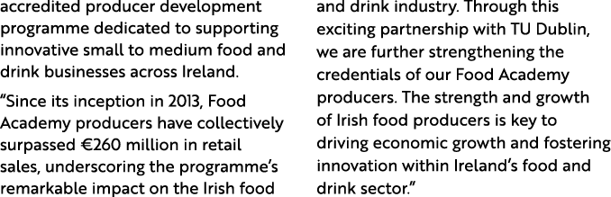 accredited producer development programme dedicated to supporting innovative small to medium food and drink businesse...