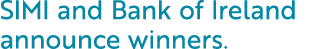 SIMI and Bank of Ireland announce winners.
